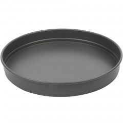 Hard Coat Anodized Aluminum Straight Sided Pizza / Cake Pan