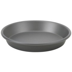 11" x 1" Hard Coat Anodized Aluminum Tapered / Nesting Deep Dish Pizza Pan