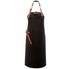 Leather Apron "Utah" Black