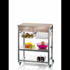 DOUBLE Kitchen Cart by Don Hierro: Siena