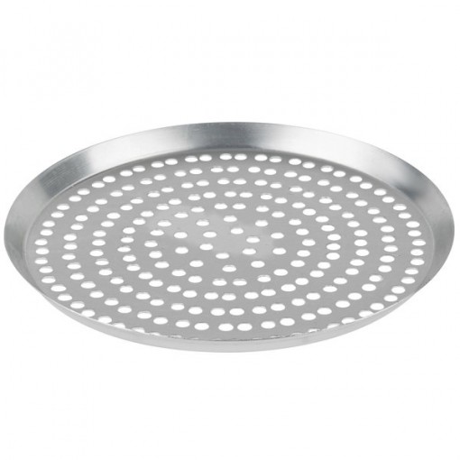 9" Super Perforated Heavy Weight Aluminum Cutter Pizza Pan
