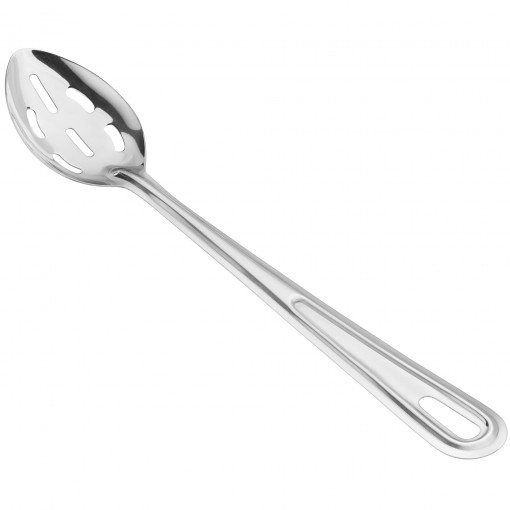Standard Duty Slotted Stainless Steel Basting Spoon