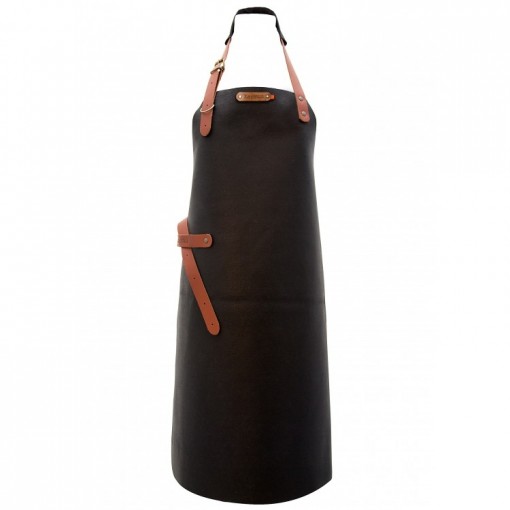 Leather Apron "Kansas" Black