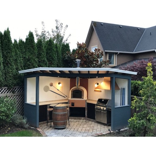 Brick Pizza Oven Wood Fired Outdoor