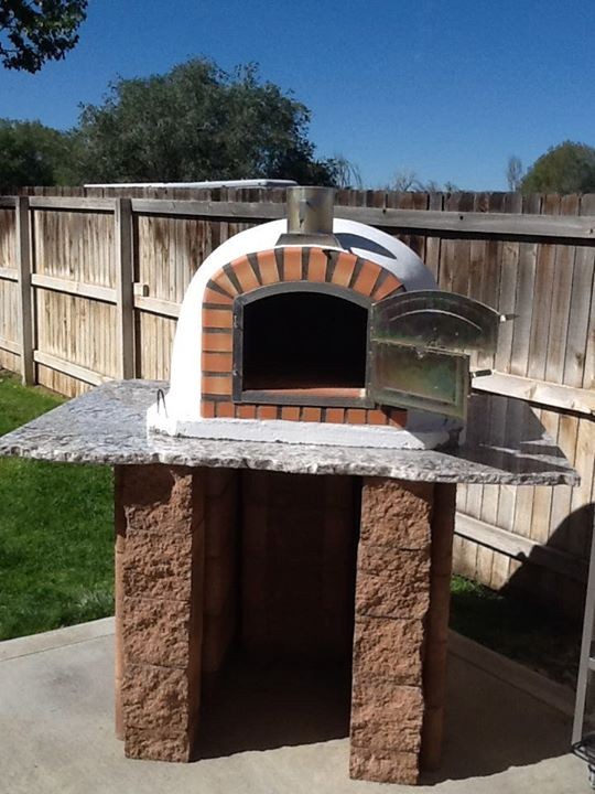 Brick Pizza Oven Wood Fired Outdoor, Outdoor Oven Kits Canada