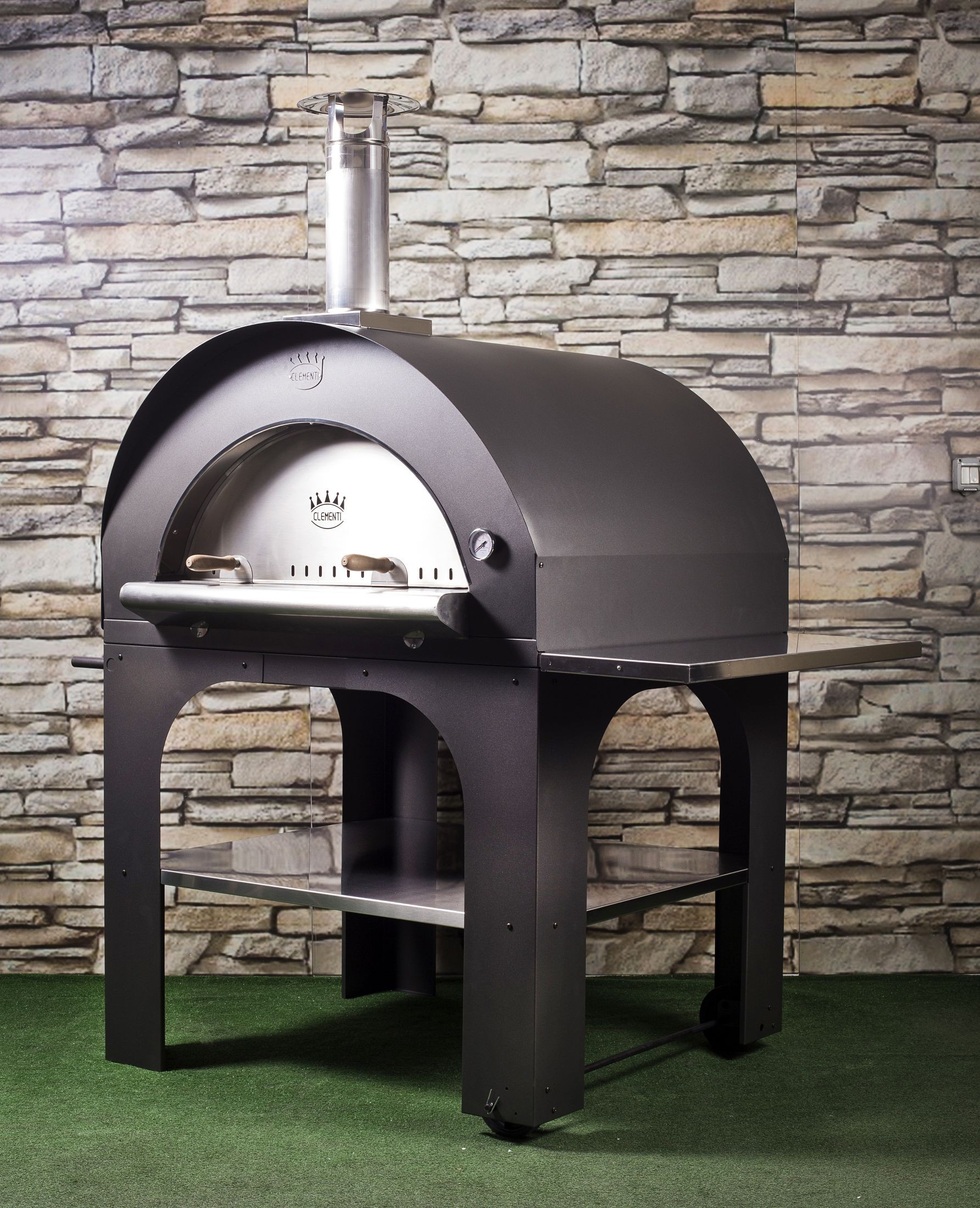 Pulcinella Maxi Wood Fired Pizza Oven By Clementi