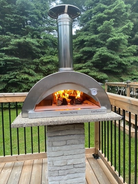 Portable Wood Fired Pizza Oven: Nonno Peppe