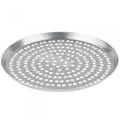 9" Super Perforated Heavy Weight Aluminum Cutter Pizza Pan