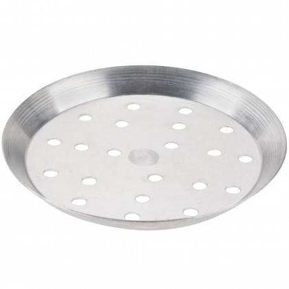 Perforated Heavy Weight Aluminum Cutter Pizza Pan