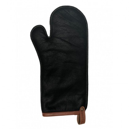 Leather Grill Gloves - Size L(Black)