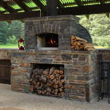 wood fired pizza oven