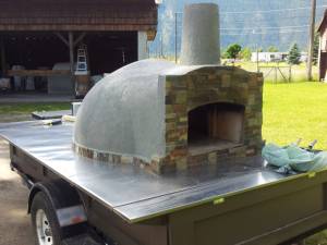 pizza oven trailer