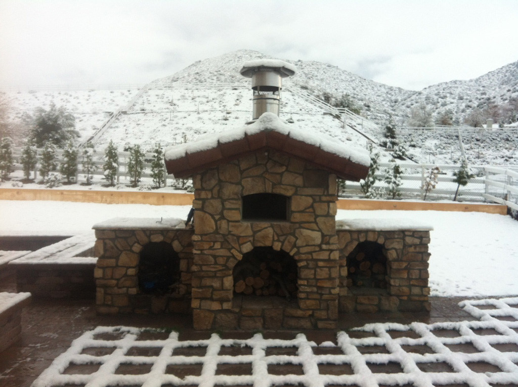 wood fired pizza oven Canada